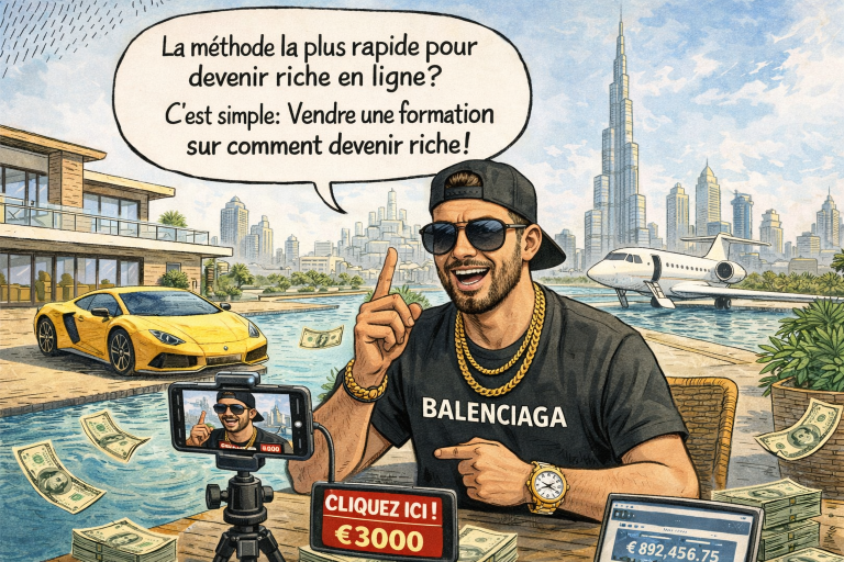 influenceur arnaqueur