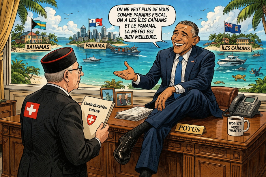 Obama contre la suisse